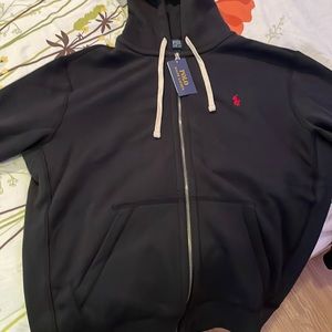 Polo zip-up jacket